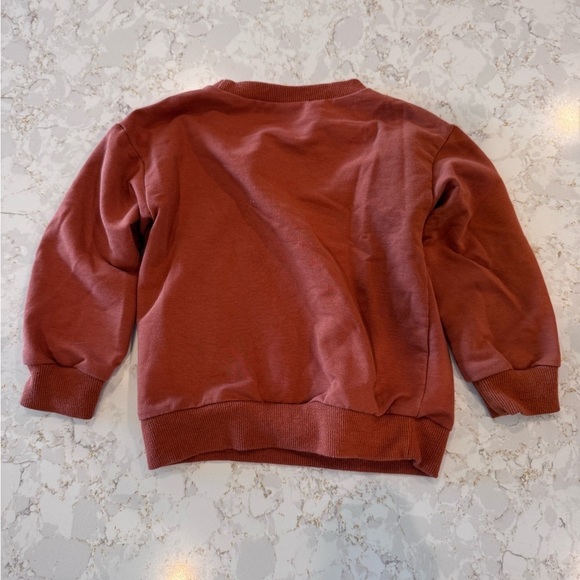 Little Dude Kids Sweatshirt - Rust - Picture 2 of 5